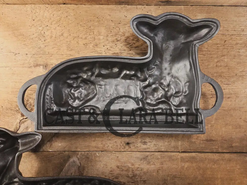 Fantastic for the holidays! Authentic #866 Griswold Lamb Cake Mold Restored and Ready to Use! Bakeware