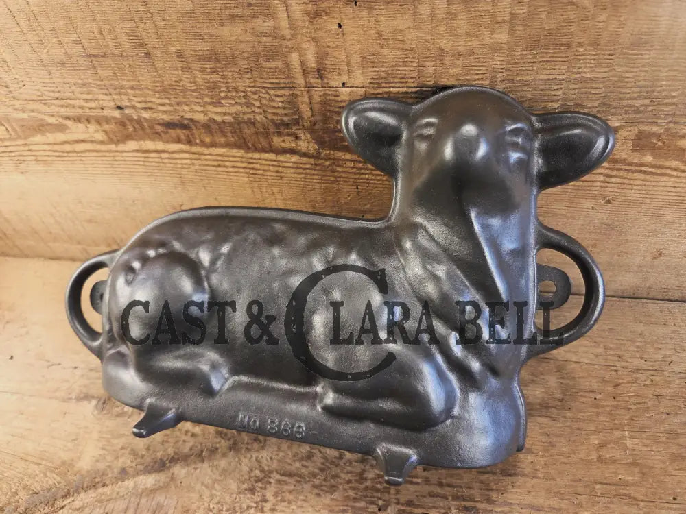 Fantastic for the holidays! Authentic #866 Griswold Lamb Cake Mold Restored and Ready to Use! Bakeware