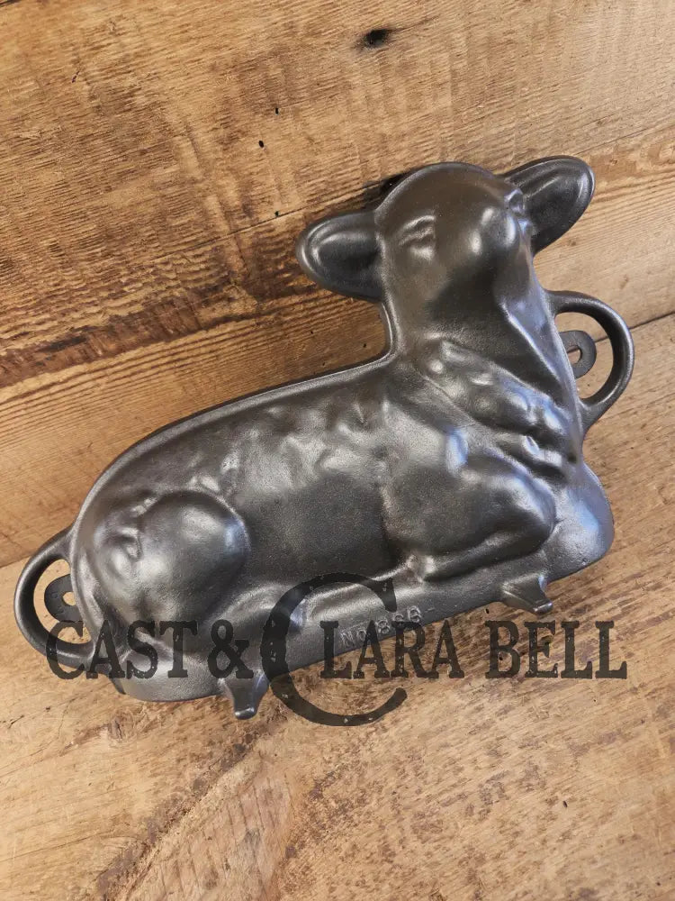 Fantastic for the holidays! Authentic #866 Griswold Lamb Cake Mold Restored and Ready to Use! Bakeware