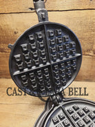 Fantastic gift idea! 1910’s fully restored Griswold No. 8 Waffle Iron (314 & 315) with (#327) Low Base. Ready to make