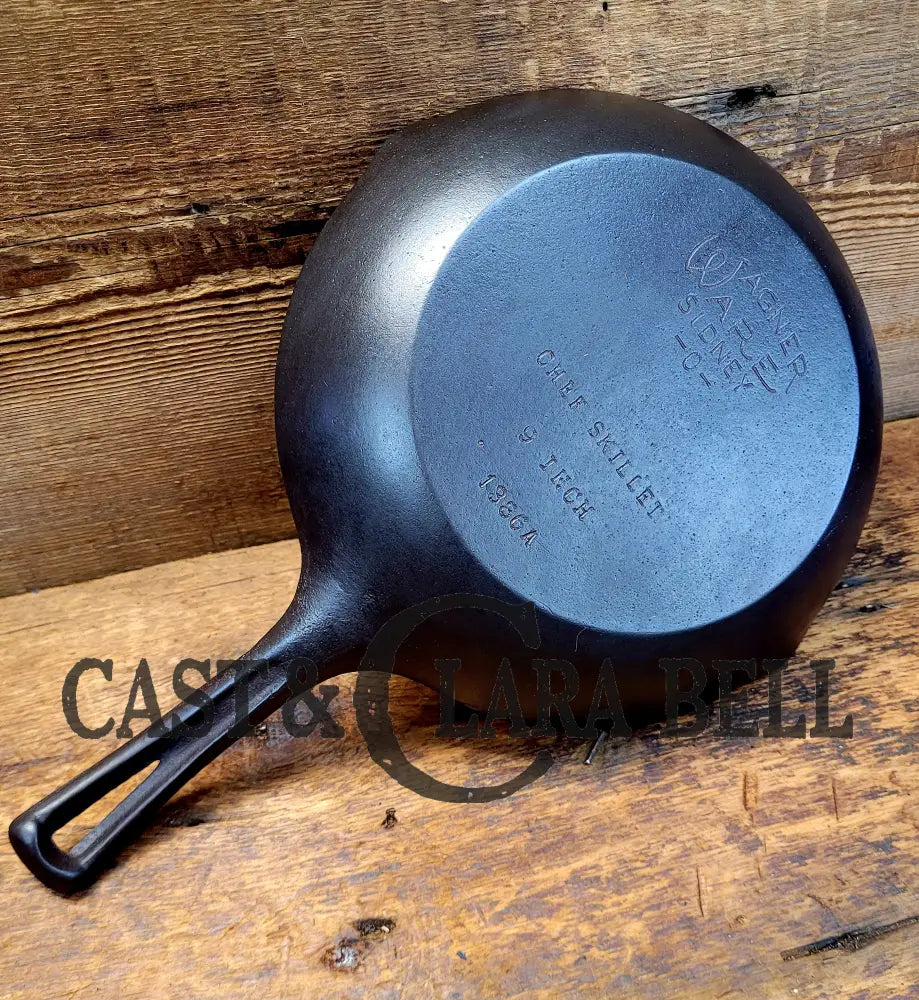 Fantastic Gift Idea! Hard To Find 1930’S Wagner Ware Sidney -O- ’Chef Skillet’ 1386 C.