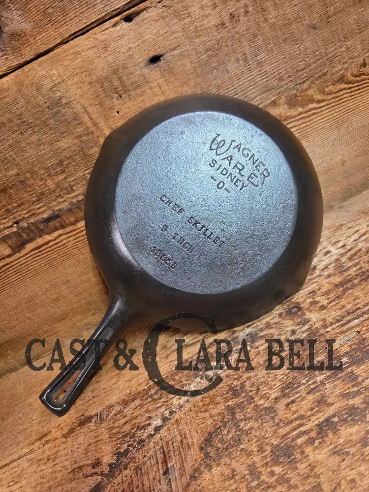 Fantastic gift idea! Hard to Find 1940’s Wagner Ware Sidney -O- ’Chef Skillet’ 1386 Skillet