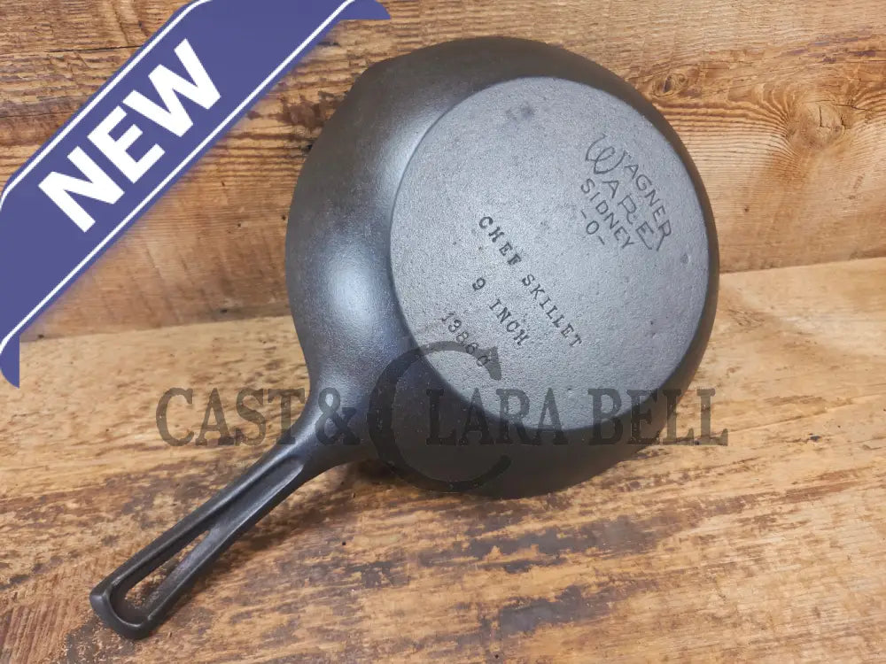 Fantastic gift idea! Hard to Find 1940’s Wagner Ware Sidney -O- ’Chef Skillet’ 1386 - Skillet