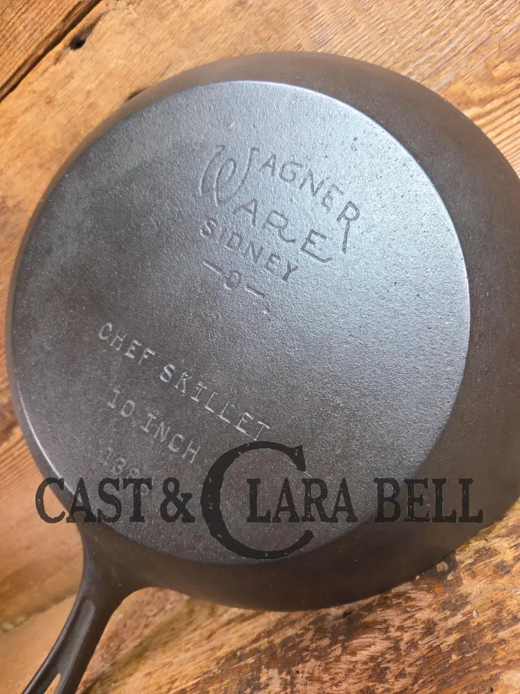 Fantastic gift idea! Hard to Find 1940’s Wagner Ware Sidney -O- ’Chef Skillet’ 1388 Skillet