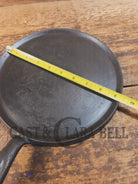 Favorite Piqua Ware #8 Round Cast Iron Griddle with Smiley Logo 8 - Griddle