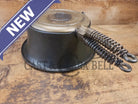 For the eclectic enthusiast!! 1930’s Era Wagner Tall Base Waffle Iron with Nickel Finish Paddles! Really cool patina!