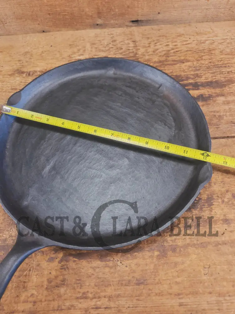 Frankengriddle! Someone must have hated skillet dividers? Griswold Cast Iron Colonial Breakfast Skillet! P/N 665. Needs