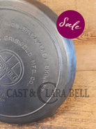 Frankengriddle! Someone must have hated skillet dividers? Griswold Cast Iron Colonial Breakfast Skillet! P/N 665. Needs