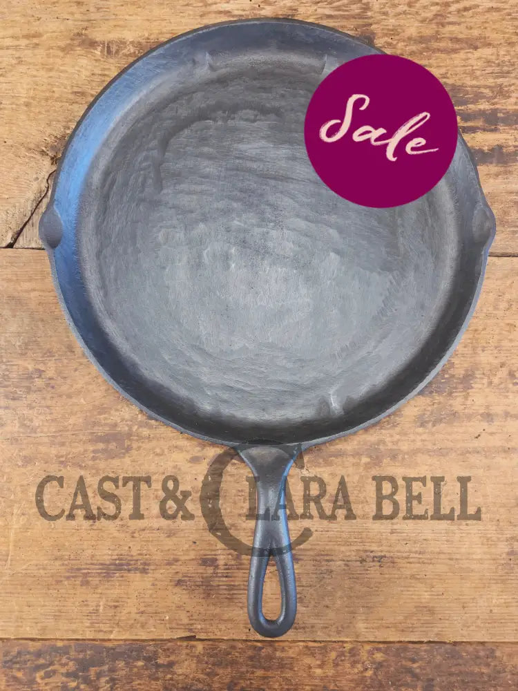 Frankengriddle! Someone must have hated skillet dividers? Griswold Cast Iron Colonial Breakfast Skillet! P/N 665. Needs