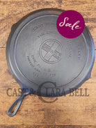 Frankengriddle! Someone must have hated skillet dividers? Griswold Cast Iron Colonial Breakfast Skillet! P/N 665. Needs
