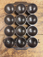 Fully Marked Griswold #9 Brownie Cake Pan 12 cup Erie PA USA Pat. No. 947. Restored and Ready to Use! Bakeware