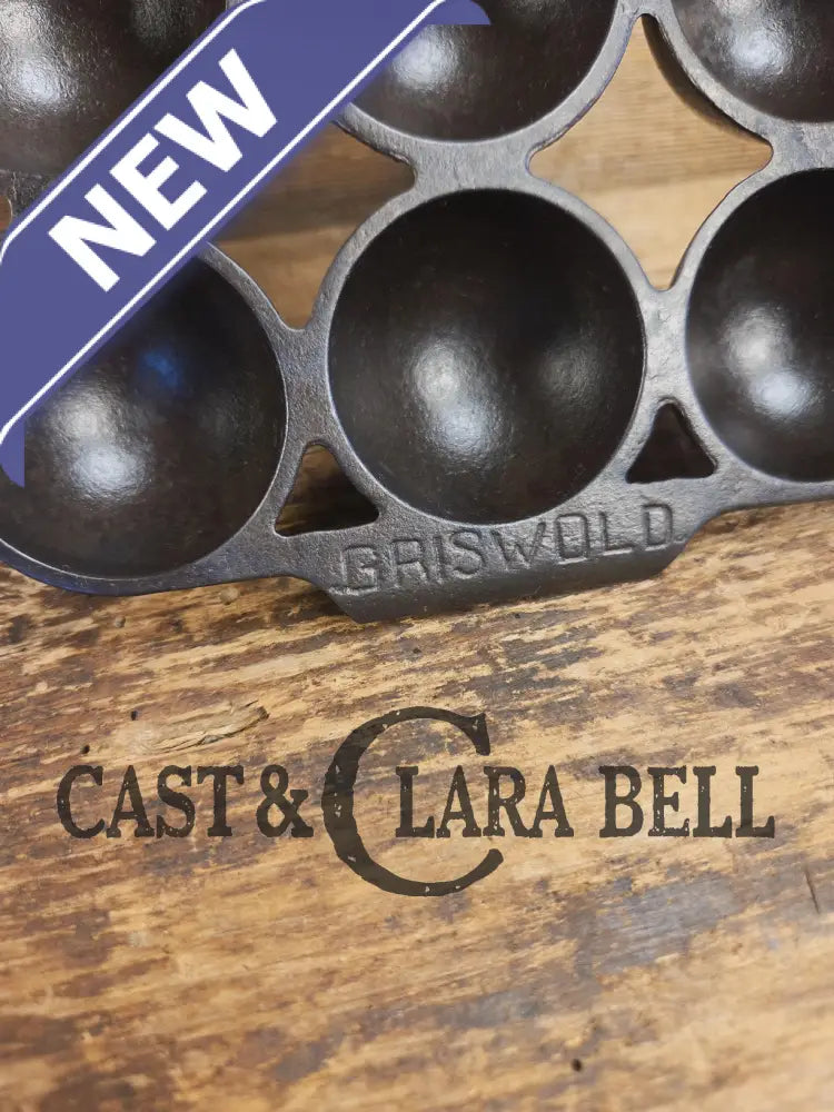 Fully Marked Griswold #9 Brownie Cake Pan 12 cup Erie PA USA Pat. No. 947. Restored and Ready to Use! Bakeware