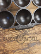 Fully Marked Griswold #9 Brownie Cake Pan 12 cup Erie PA USA Pat. No. 947. Restored and Ready to Use! Bakeware