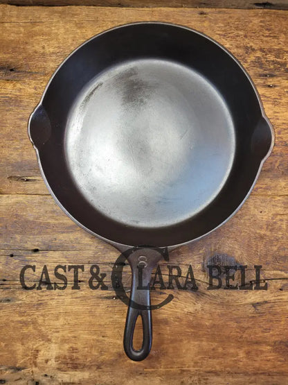 Gas Or Electric Coil Only! Priced To Sell 1910’S Classic Griswold #8 Skillet With Heat Ring And