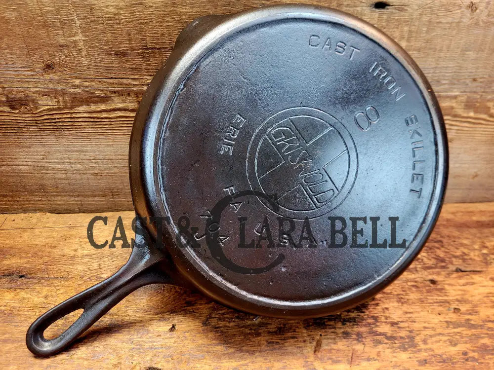 Gas Or Electric Coil Only! Priced To Sell 1910’S Classic Griswold #8 Skillet With Heat Ring And