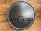 Ghostmarked 1910’s #742 Griswold No. 14 Round Griddle w/ Bail and Slant Logo. The largest made of its kind and hard to