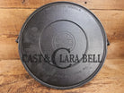Ghostmarked 1910’s #742 Griswold No. 14 Round Griddle w/ Bail and Slant Logo. The largest made of its kind and hard to