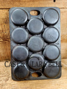 Gorgeous 1900’s Bridge Beach & Company muffin style gem pan. St. Louis MO based foundry famous for their stoves. Unique