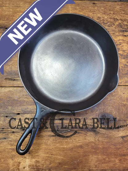 Gorgeous! 1920’S Griswold #7 Skillet With Large Block Logo And Smooth Bottom 701 E. Fully