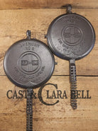 GORGEOUS! 1920’s Griswold #8 Waffle Iron 885/886 with Matching Low Base 975. Ready to make crispy waffles! Waffle Iron