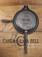 GORGEOUS! 1920’s Griswold #8 Waffle Iron 885/886 with Matching Low Base 975. Ready to make crispy waffles! Waffle Iron