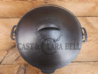 Gorgeous. 1920’s Wagner #9 Dutch Oven round roaster with Turtle Top Style Sawtooth Baster Lid Dutch Ovens Trivets &