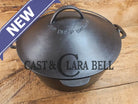 Gorgeous. 1920’s Wagner #9 Dutch Oven round roaster with Turtle Top Style Sawtooth Baster Lid Dutch Ovens Trivets &