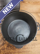 Gorgeous. 1920’s Wagner #9 Dutch Oven round roaster with Turtle Top Style Sawtooth Baster Lid Dutch Ovens Trivets &