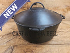 Gorgeous. 1920’s Wagner #9 Dutch Oven round roaster with Turtle Top Style Sawtooth Baster Lid Dutch Ovens Trivets &