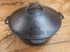 Gorgeous. 1920’s Wagner #9 Dutch Oven round roaster with Turtle Top Style Sawtooth Baster Lid Dutch Ovens Trivets &