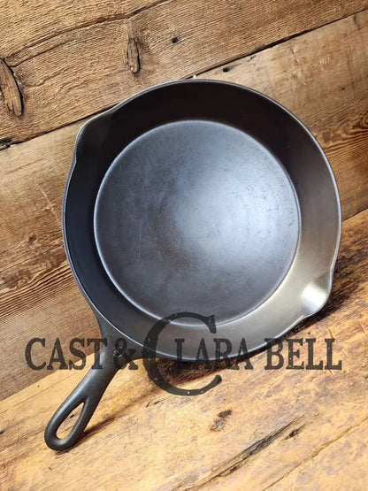 Gorgeous! 1920’S Wagner Ware #9 Cast Iron Skillet With Heat Ring 1059