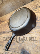 Gorgeous 1930’S Era Lodge #5 Skillet With 3 Notch Heat Ring And L Two Slash Markings At 6