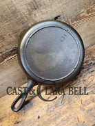 Gorgeous 1930’S Era Lodge #5 Skillet With 3 Notch Heat Ring And L Two Slash Markings At 6