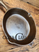 Gorgeous 1930’S Era Lodge #5 Skillet With 3 Notch Heat Ring And L Two Slash Markings At 6