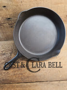 Gorgeous 1930’s Griswold #8 Cast Iron Skillet with Large Block Logo 704 Skillet
