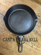 Gorgeous 1930’s Griswold #8 Cast Iron Skillet with Large Block Logo 704 C