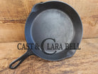 Gorgeous 1930’s Griswold #8 Cast Iron Skillet with Large Block Logo 704 C Skillet