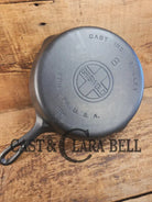 Gorgeous 1930’s Griswold #8 Cast Iron Skillet with Large Block Logo 704 C Skillet