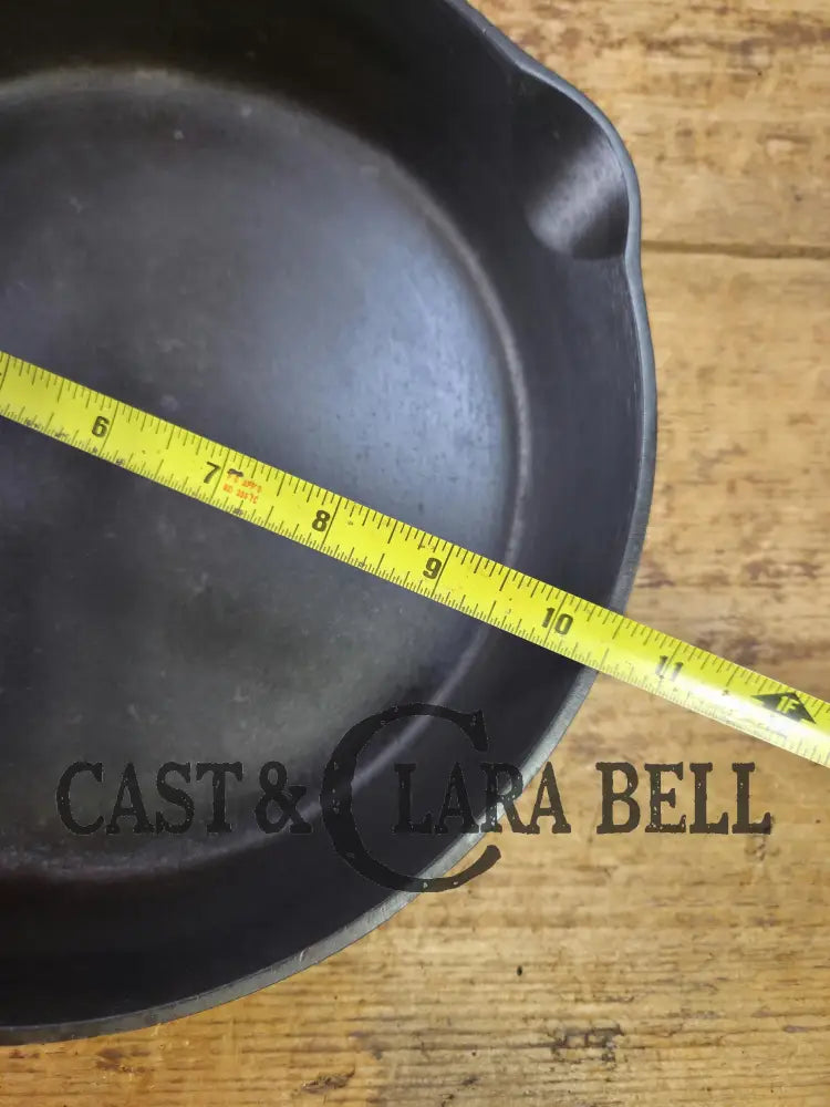 Gorgeous 1930’s Griswold #8 Cast Iron Skillet with Large Block Logo 704 C