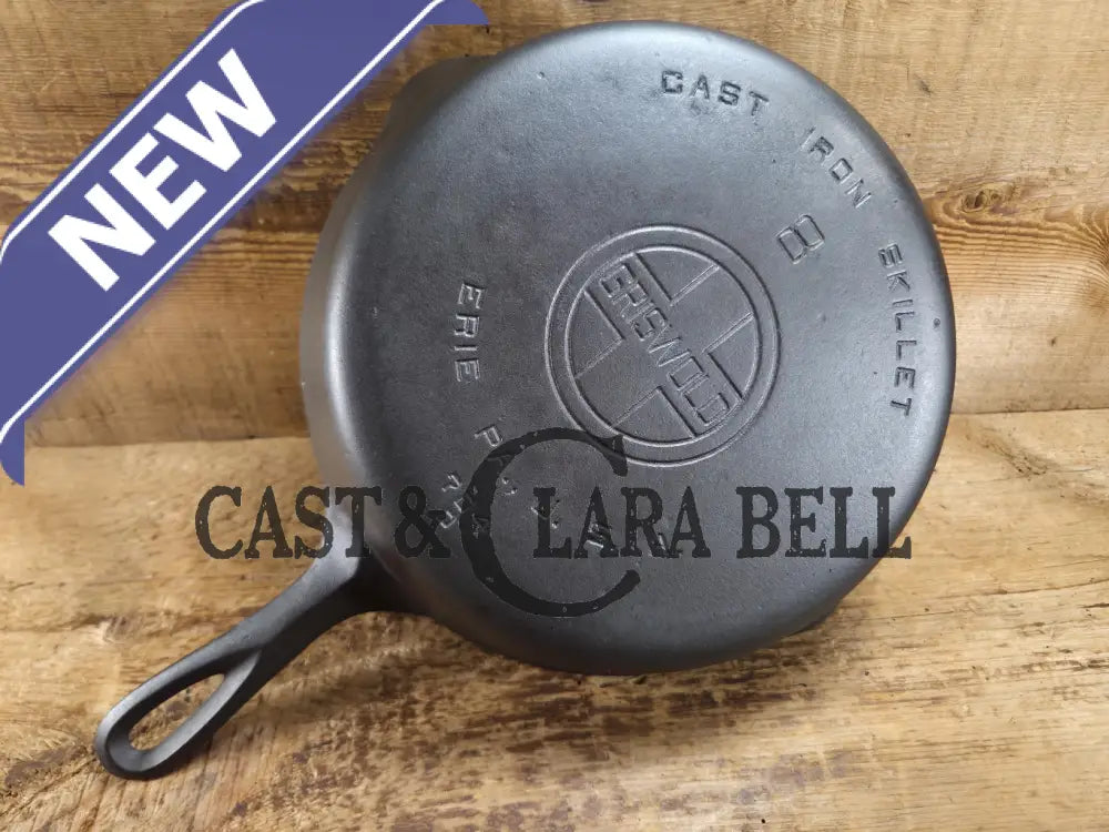 Gorgeous. 1930’s Griswold #8 Cast Iron Skillet with Large Block Logo 704 D Skillet