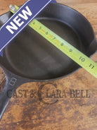 Gorgeous 1930’s Griswold #8 Cast Iron Skillet with Large Block Logo 704 K - Skillet