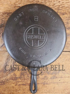 Gorgeous 1930’s Griswold #8 Cast Iron Skillet with Large Block Logo 704 K - Skillet