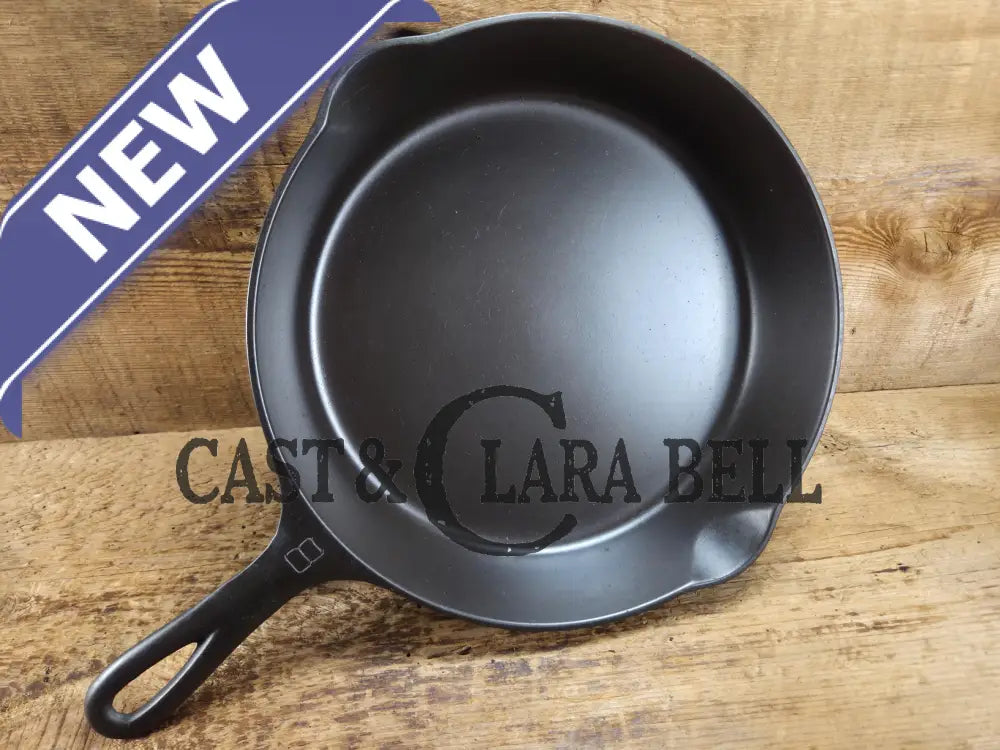 Gorgeous 1930’s Griswold #8 Cast Iron Skillet with Large Block Logo 704 K Skillet