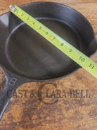 Gorgeous 1930’s Griswold #8 Cast Iron Skillet with Large Block Logo 704 K - Skillet