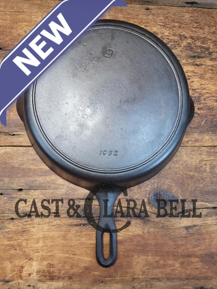 Gorgeous! 1940’S Griswold’s Iron Mountain #9 Cast Skillet. Department Store Brand! Skillet