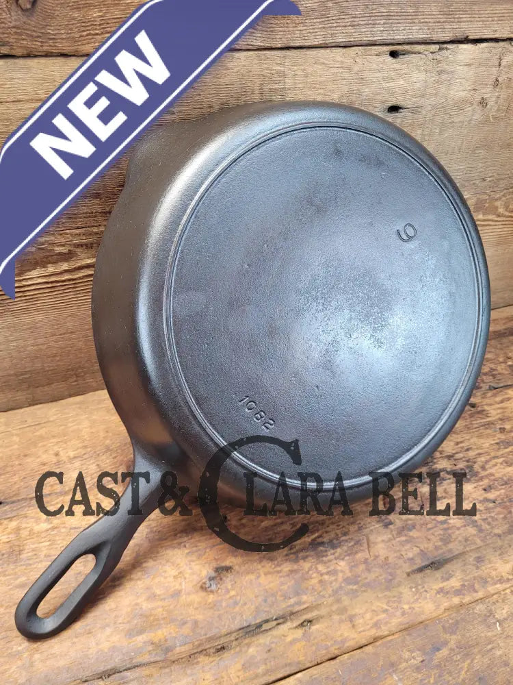 Gorgeous! 1940’S Griswold’s Iron Mountain #9 Cast Skillet. Department Store Brand! Skillet