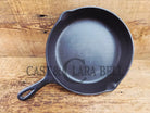 Gorgeous 1940’s Lodge #6 Skillet with 3-Notch Heat Ring. Perfect for the whole family perfect for sauté and sides