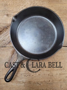 Gorgeous 1940’S Lodge #6 Skillet With 3-Notch Heat Ring. Perfect For The Whole Family Perfect