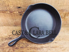 Gorgeous 1940’s Lodge #6 Skillet with 3-Notch Heat Ring. Perfect for the whole family perfect for sauté and sides