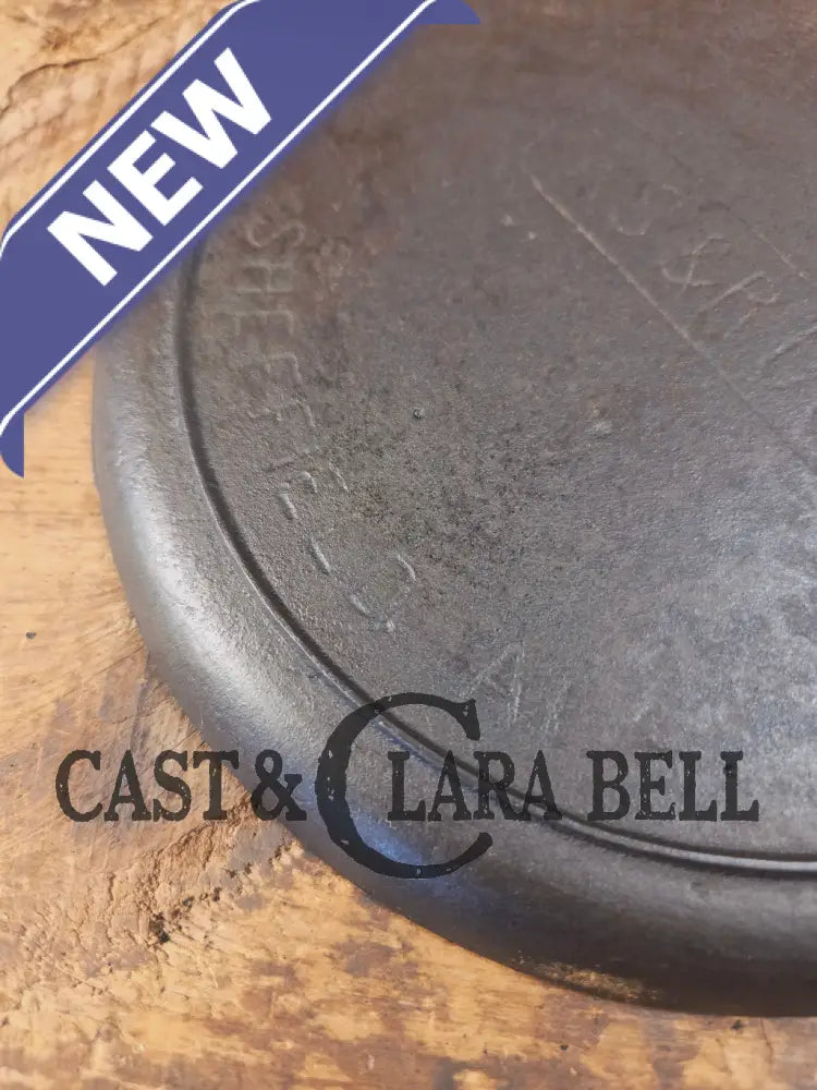 Gorgeous and harder to find King Stove and Range (Became Martin S&R) No. 7 Skillet Griddle. Sheffield AL - Griddle